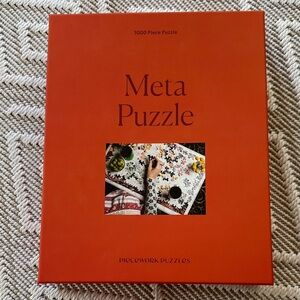 Piecework Puzzles Meta Puzzle 1000 piece *new